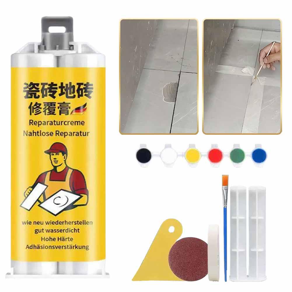 1/2/3/4/5-teiliges Fliesenrepa – Ceramic Tile Floor Bewertung und Preis