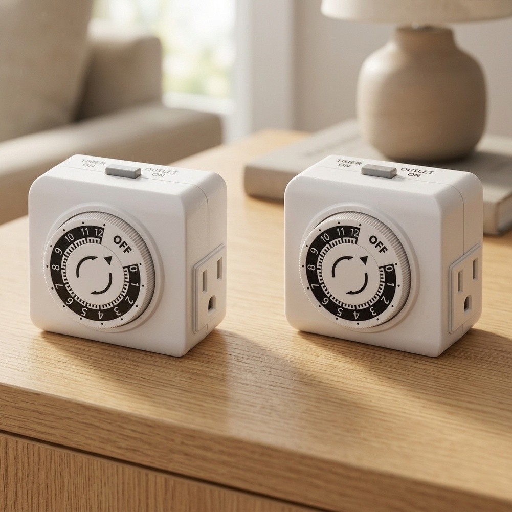 2er-Pack 24-Stunden-Mechanisch – Timer Dual Outlet Bewertung und Preis
